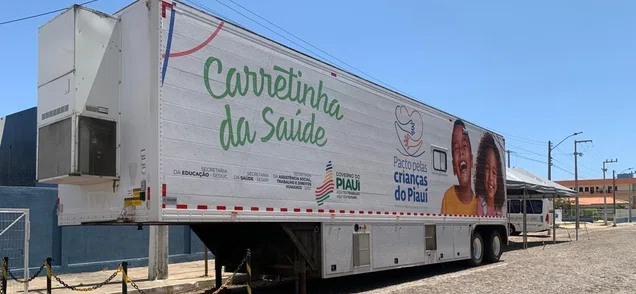 Carretinha da Saúde: mais de 9 mil crianças foram atendidas no Piauí, aponta Sesapi