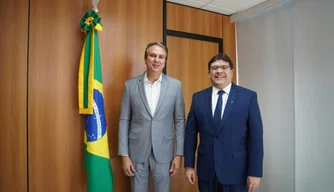 Ministro da Educação e Rafael Fonteles.