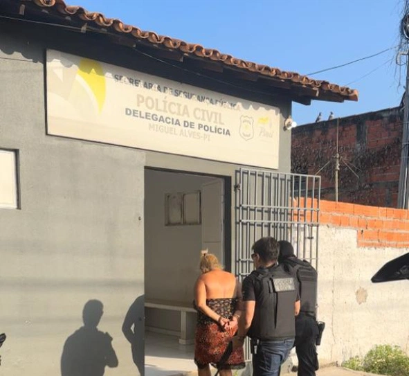 Polícia Civil prende casal na cidade de Miguel Alves.