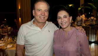 Binho Bezerra e sua esposa