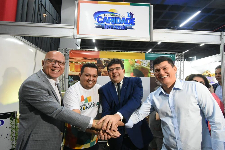 Estandes da prefeitura de Caridade