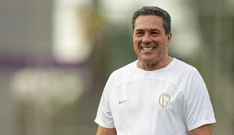 Técnico do Corinthians, Vanderlei Luxemburgo.