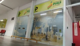 Posto de atendimento do Detran-PI