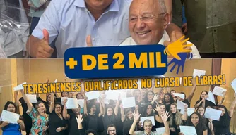 Qualificados no curso de Libras