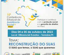 15ª Conferência Estadual de Assistência Social do Piauí