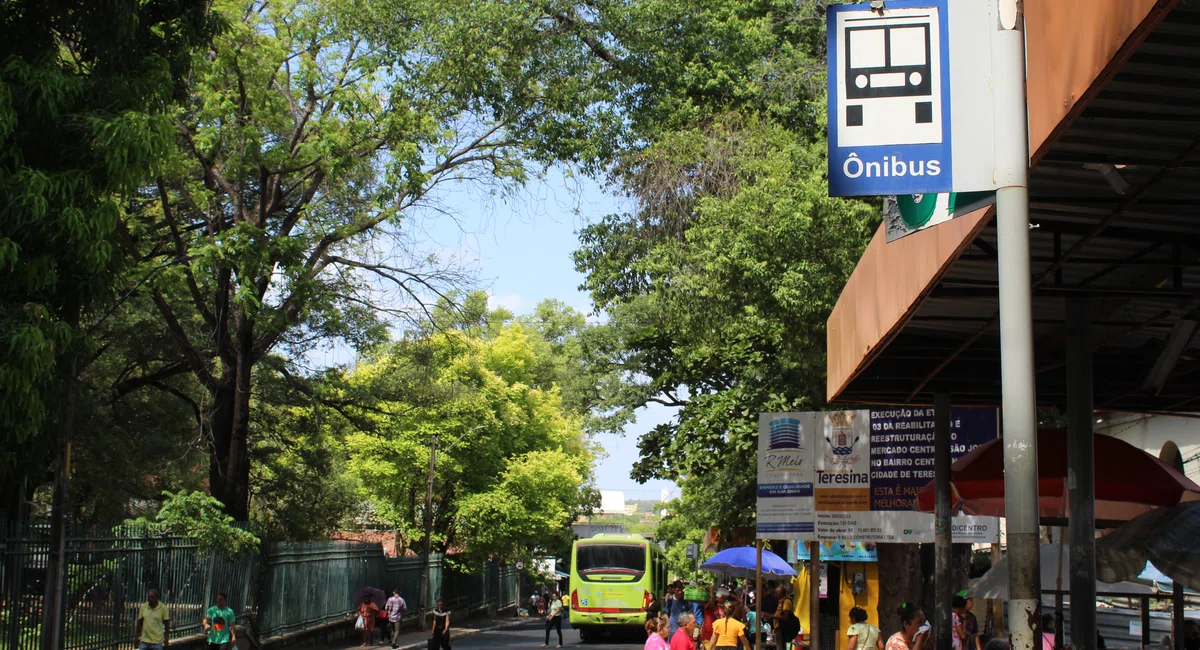 Parada de ônibus em Teresina