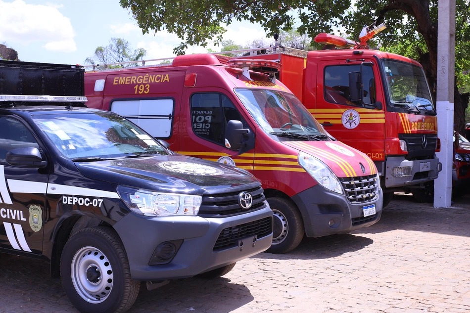 Viaturas policiais do Piauí