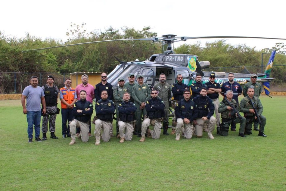 Defesa Civil participa de treinamento para uso de aeronaves em acidentes