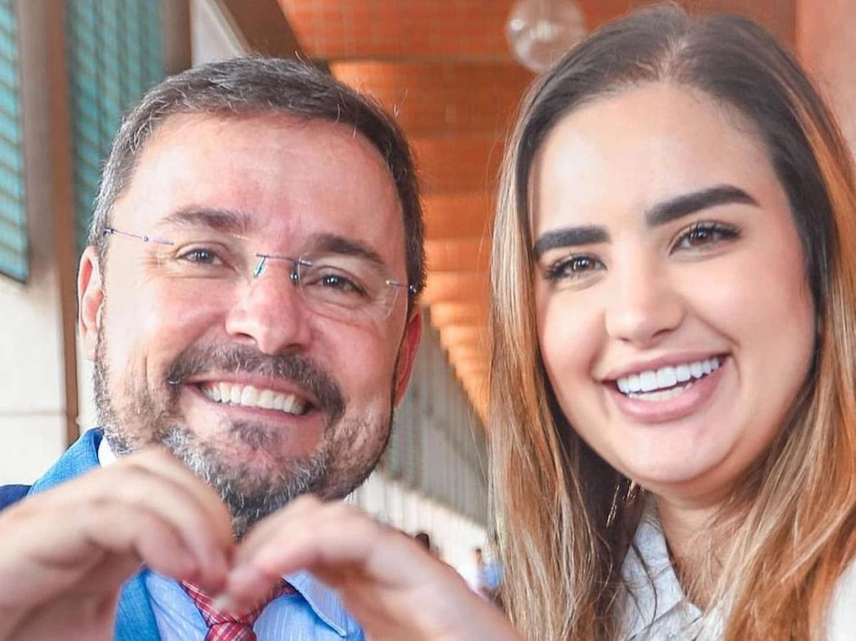 Fábio Novo e Bárbara do Firmino