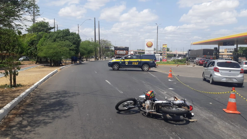 Acidente na PI 316 em Teresina.