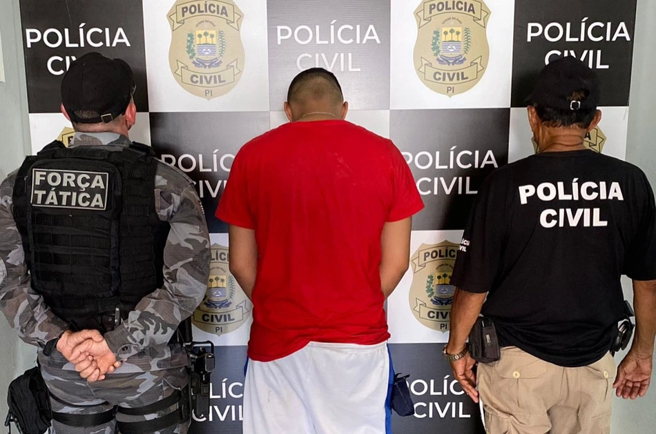 Polícia Civil prende suspeito de latrocínio e corrupção de menores em Campo Maior