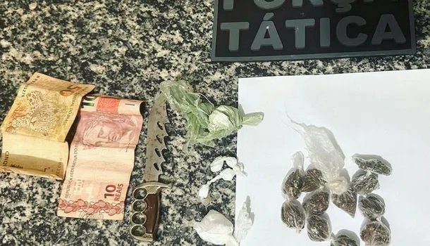 Jovem é preso suspeito de tráfico de drogas na cidade de Valença