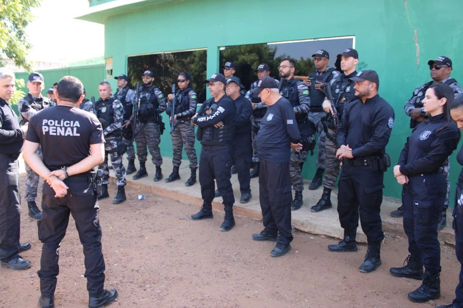Operação da Sejus para vistoriar unidades penais no Piauí.