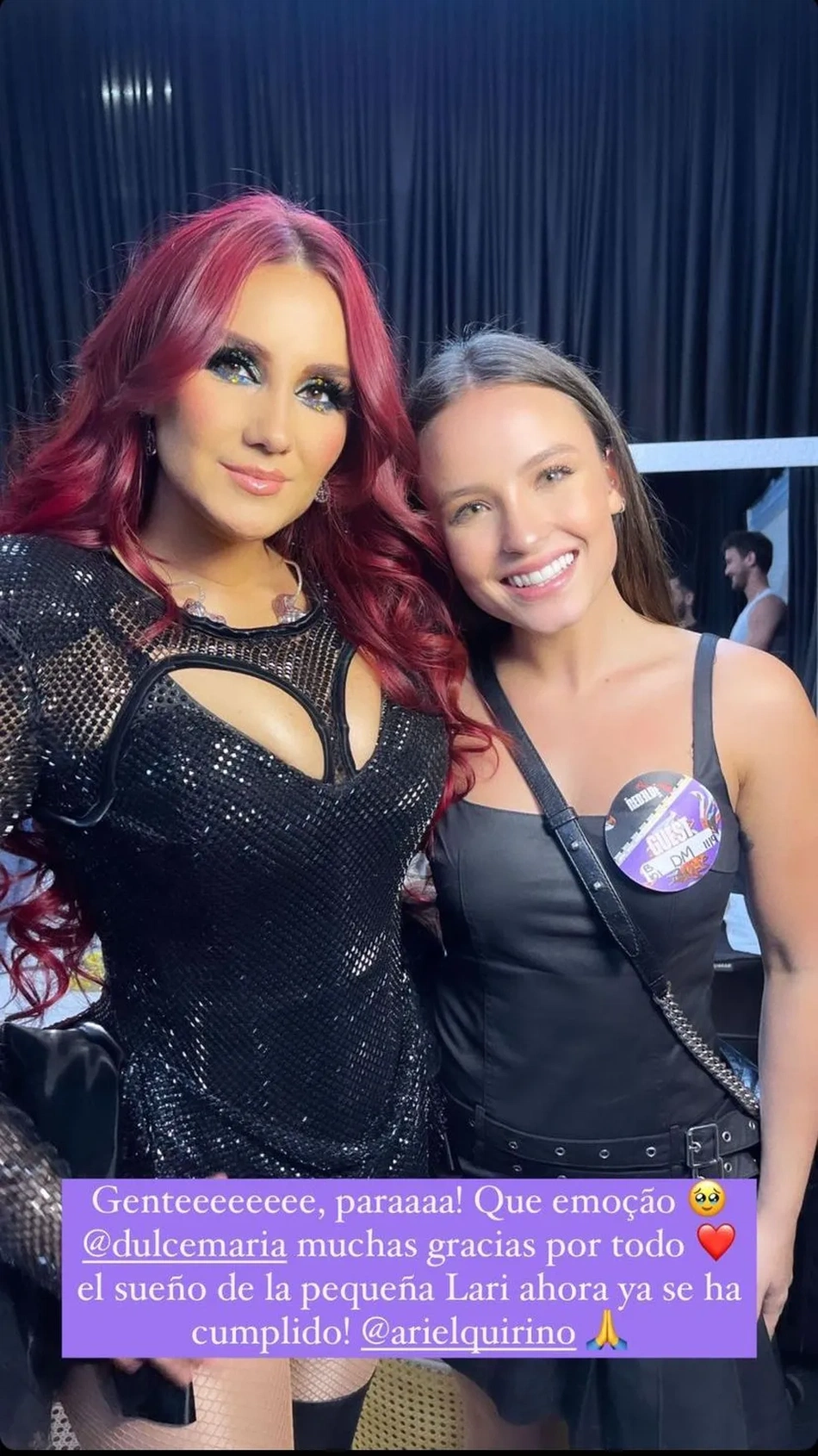 Larissa Manoela e Dulce Maria