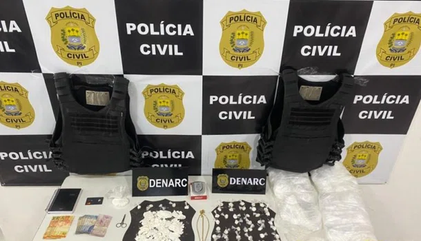 Polícia Civil prende suspeito de tráfico de drogas em flagrante