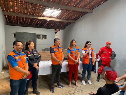 Defesa Civil promove capacitação sobre prevenção de riscos no período chuvoso