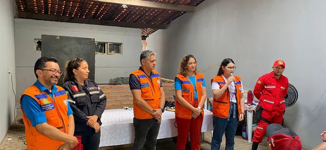 Defesa Civil faz capacitação sobre prevenção de riscos no período chuvoso em Teresina