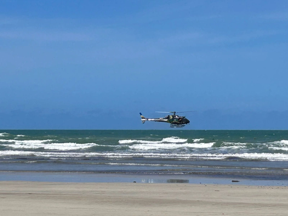 BOPAer realiza Estágio de Operações aérea no litoral do Piauí
