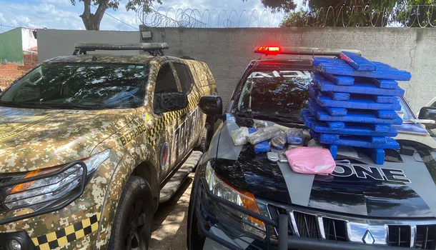 Apreensão de drogas na zona Sul de Teresina