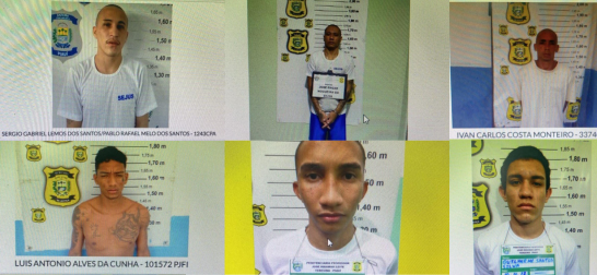 Fugitivos da Penitenciária Capitão Carlos José Gomes.