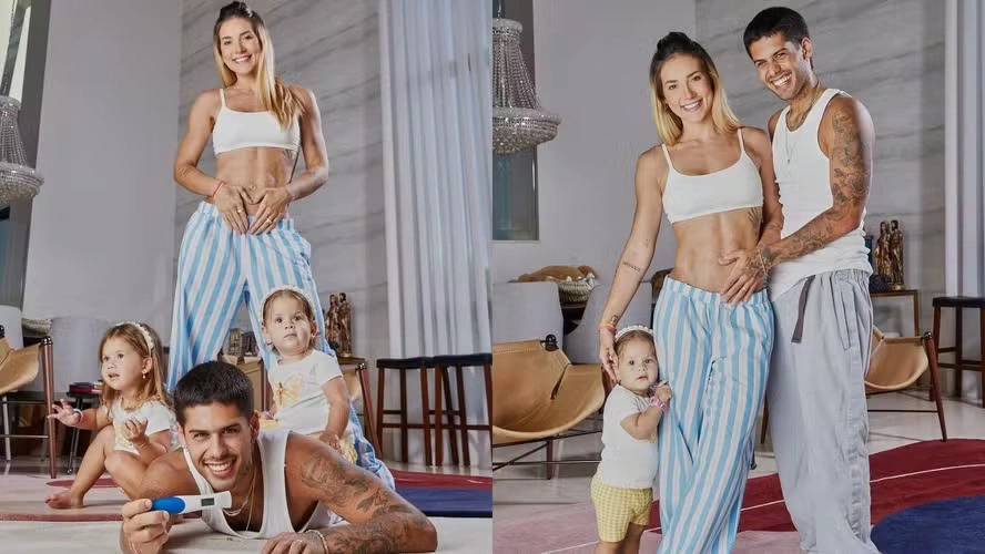 Virginia Fonseca e Zé Felipe anunciam gravidez do 3º filho - Foto: Reprodução/Instagram