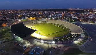 Estádio Almeidão, em João Pessoa.