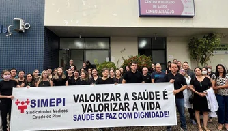 Paralisação dos médicos na segunda-feira (29).