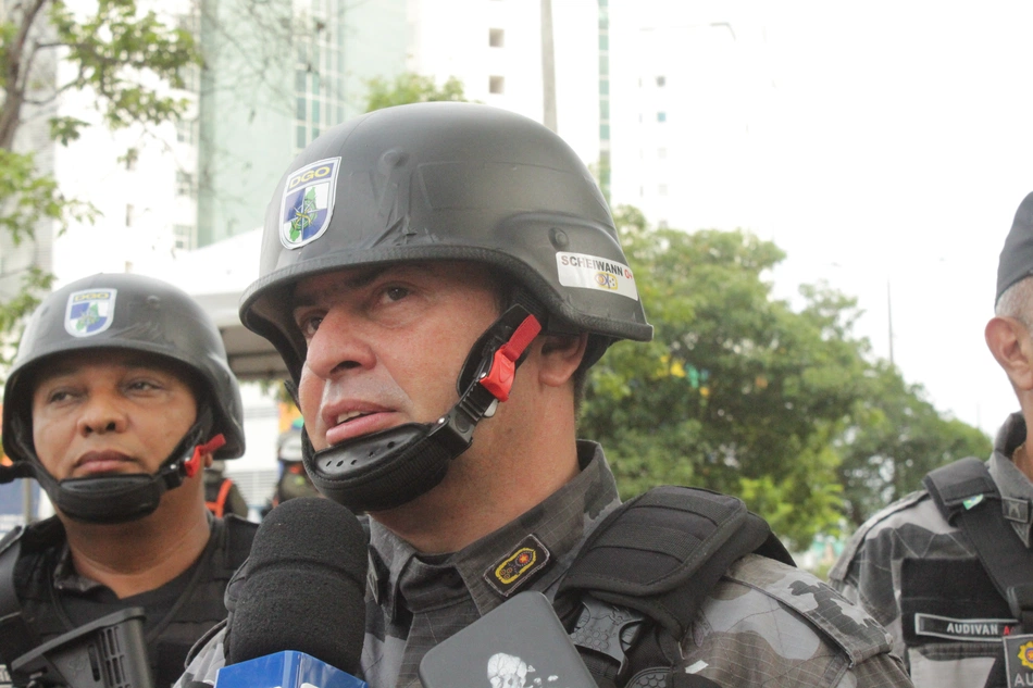 Scheiwann Lopes, comandante da Polícia Militar do Piauí