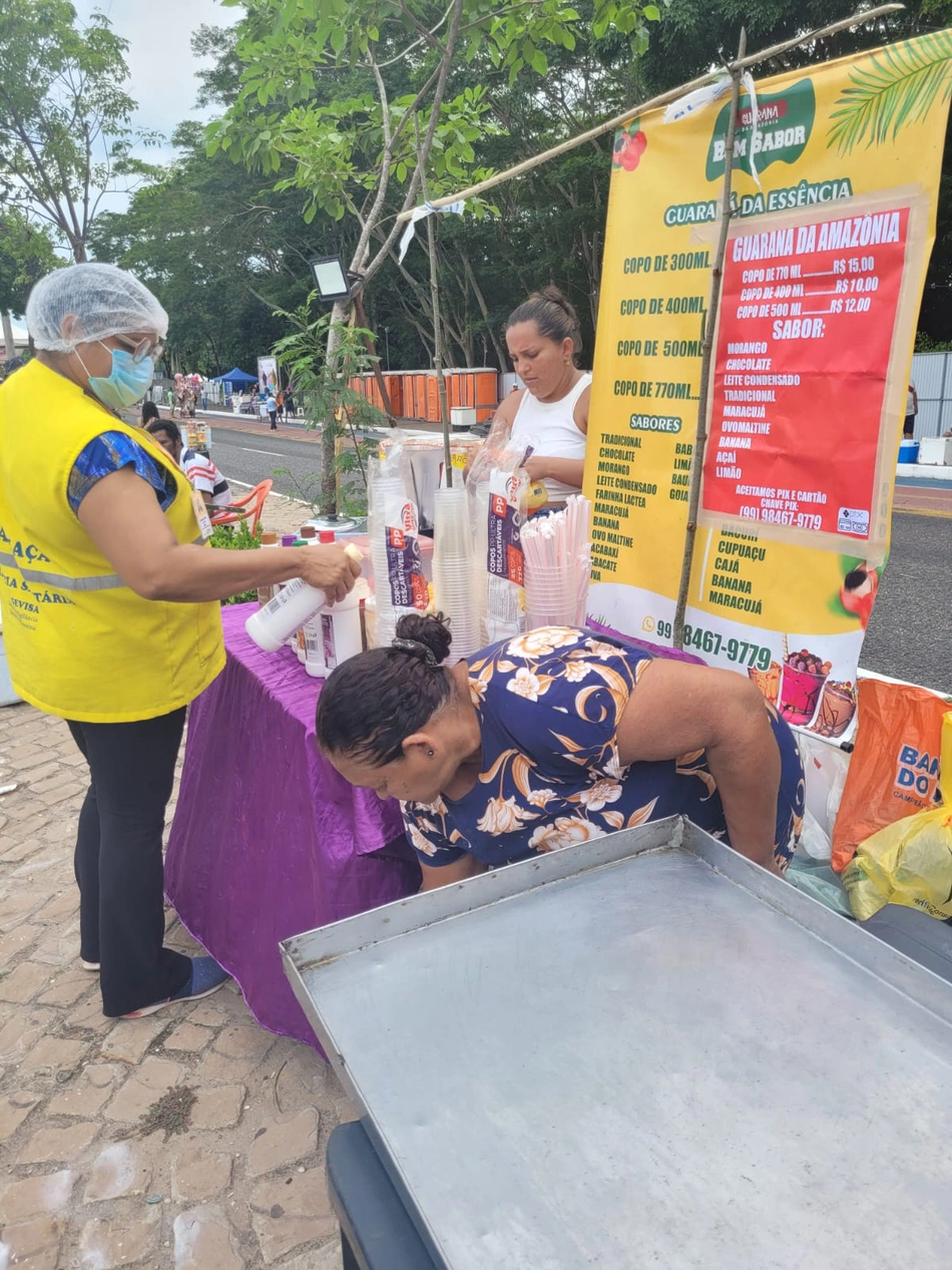 Fiscalização de alimentos nas festas de carnaval