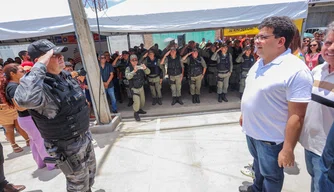 Rafael Fonteles inaugura Unidade Integrada de Segurança
