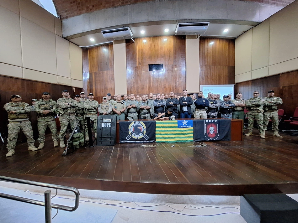 Polícia Militar da início a aula inaugural do V curso de Ações táticas especiais