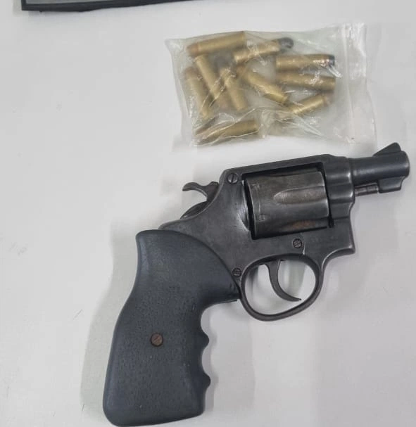 Arma utilizada no crime contra dono de lotérica em Teresina