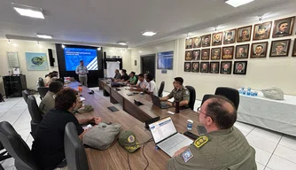 Treinamento das forças de Segurança do Piauí