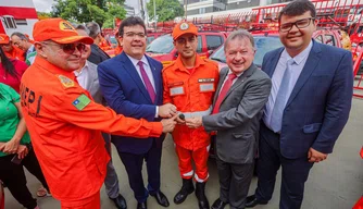 Governador Rafael Fonteles entrega investimento de R$ 8 milhões  do Corpo de Bombeiros Militar