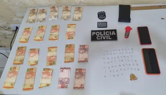 Polícia Civil prende mulher suspeita por tráfico em José de Freitas