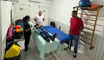Hospital de Campo Maior realiza capacitação para maqueiros