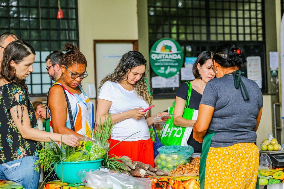Coletivos da Agricultura Familiar levam produtos à Feirinha Oxente de Teresina