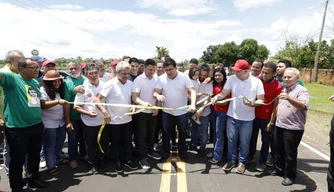 Inauguração dos trechos da PI-113 em Cabeceiras