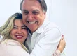 Samantha Cavalca e Jair Bolsonaro