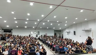 Auditório Oeste da Universidade Federal do Piauí, no Campus de Parnaíba.