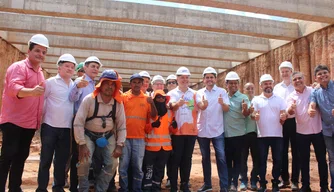 Ministro dos Transportes visita as obras de rebaixamento da Avenida João XXIII