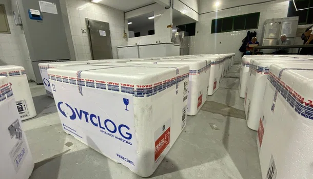 Piauí recebe as primeiras 5 mil doses da vacina contra a dengue