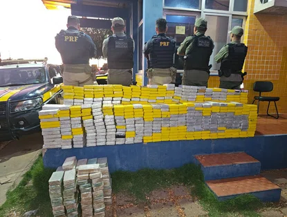 PRF realiza a maior apreensão de cocaína de 2024 no Brasil em Picos