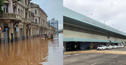 Aeroporto de Teresina arrecada doações para vítimas de enchentes no Rio Grande do Sul