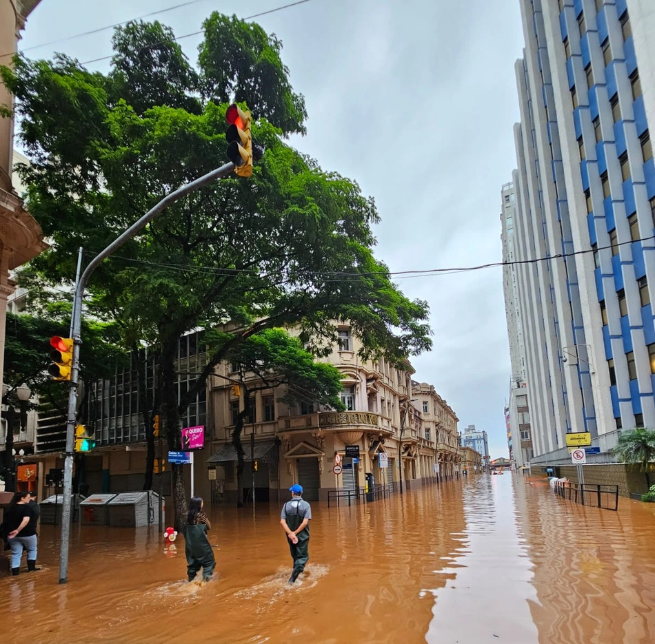 tragédia climática no Rio Grande do Sul