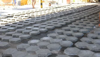Mais de mil blocos de concretos são produzidos por dia na Major César