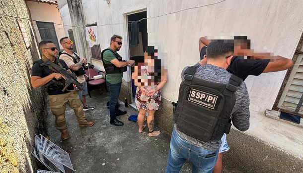 Operação da SSP-PI prende mulher com extensa ficha criminal