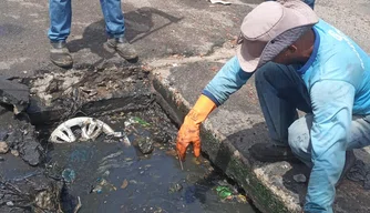 Prefeitura de Teresina intensifica ações de limpeza para prevenir enchentes