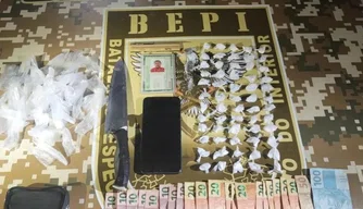 Idoso é preso com cocaína e maconha em Picos