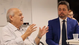 Audiência do Ministério Público com o presidente da FMS, Charles da Silveira